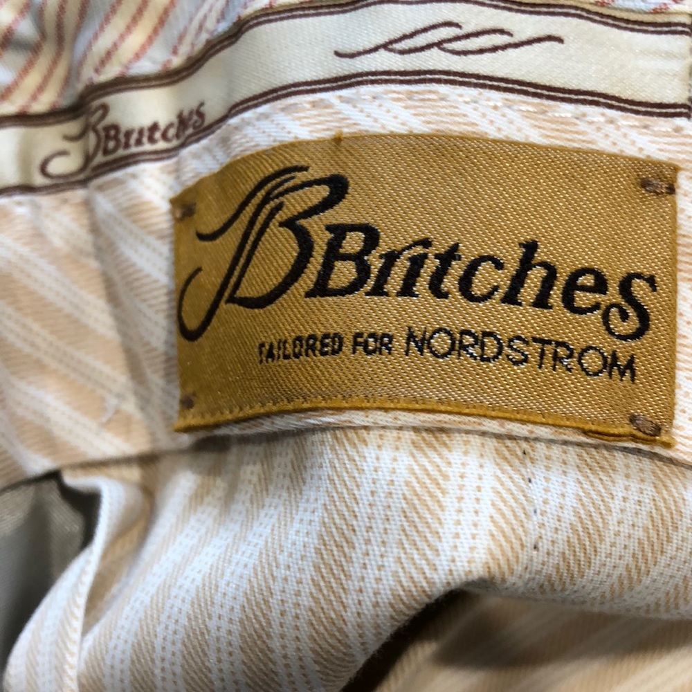 Britches Men’s dress slacks-grey - Picture 2 of 4